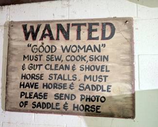 wanted sign 