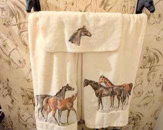horse towels 
