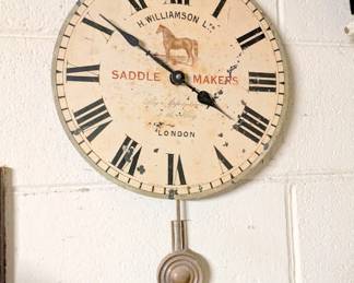 saddle makers clock 