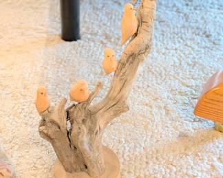 birds on tree decor 