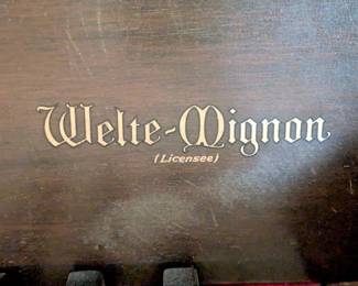 welte mignon piano 