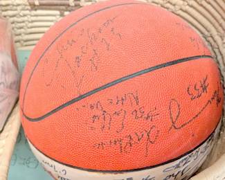 signed ball 