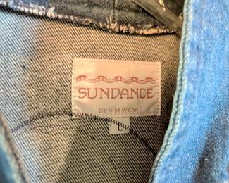 sundance denim coat 