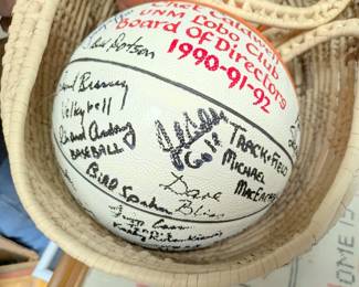 signed ball 