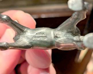 pewter horse 