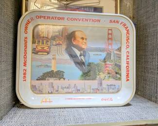 mcdonalds tin tray 