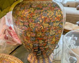 cloisonne vase 