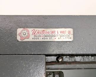 western safe vault 