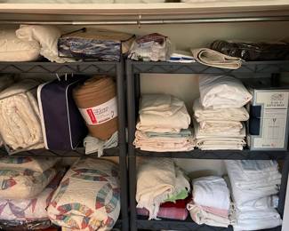 Pillows, Blankets, electric blankets, sheets and Bedding