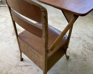 Vintage school desk