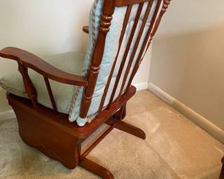 Wood Glider 22"w 28"d 38"t  $65.00    