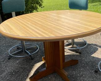 Round Table and 4 chairs $ 125.00