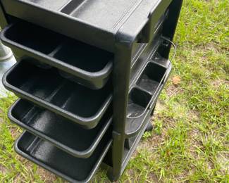 Hair dresser rolling cart