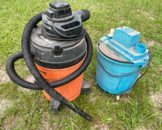 Shop vacs  $20 - $30 