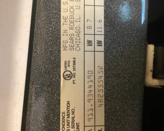 Kenmore 4 burner stove and oven $250.00