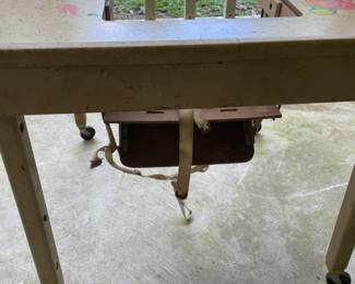 Vintage infant table