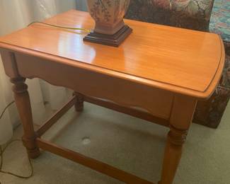 Matching End Tables w/Drawer 19"w 28"d 22"t                            $150.00 pair