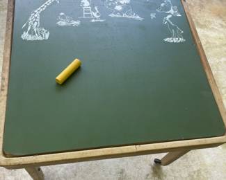 Vintage infant table