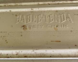 Vintage infant table