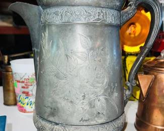 Pewter Pitcher Taken To Antique Roadshow