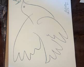 Signed Picasso Print