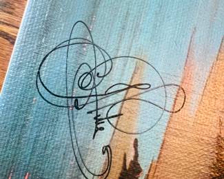 Signed Original John Pitre on Canvas