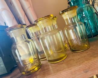 Antique Pharmacy Jars