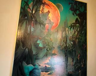 Signed John Pitre on Canvas