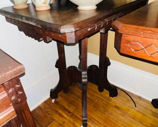 Antique Table on Casters