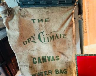 Canvas water bag
