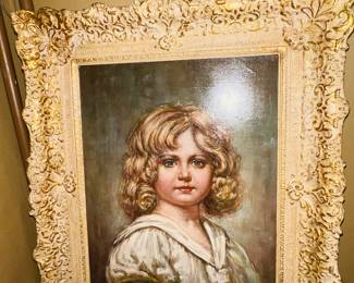 Antique Framed Painting