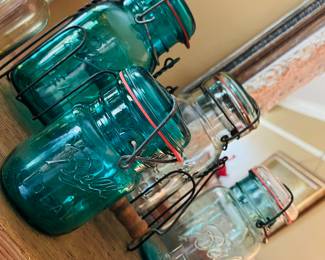 Blue Ball Jars