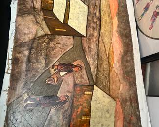 Rene Cazassus on Canvas