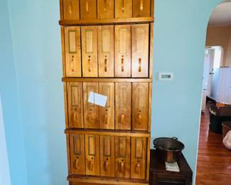 Antique Apothecary Pharmacy Cabinet