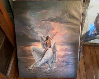 Signed Original John Pitre on Canvas