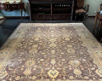 hand woven 13' x 10' area rug