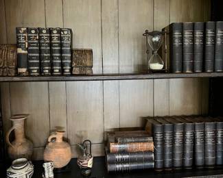 "A History of Texas" series, American Cyclopædia set (please note: the family has decided to keep the antique urns pictured here.)
