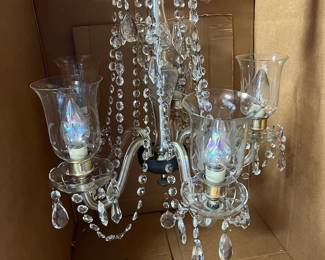 antique crystal chandelier