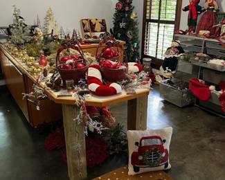 various holiday decor