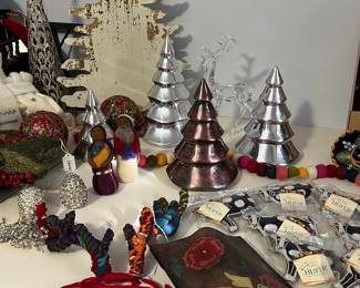 Nambe Christmas trees