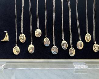 Hopi Pendant Necklaces