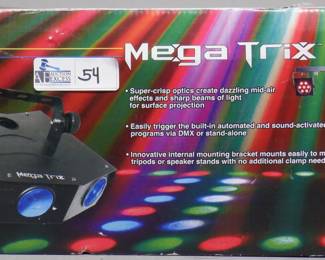 CHAUVET MEGA TRIX IN ORIGINAL BOX