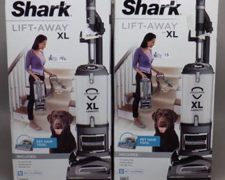 LOT OF 2 SHARK LIFT-AWAY XL IN ORIGINAL BOXES