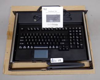 ADESSO EASY TOUCH 424  RACK MOUNT KEYBOARD NOS