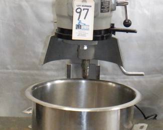 GLOBE INDUSTRIAL MIXER SP-10 WITH BOWL