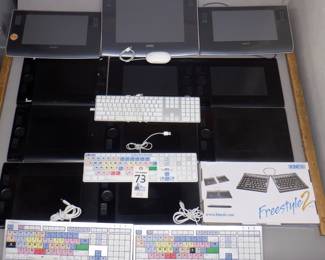 LOT KEYBOARDS AND TABLETS