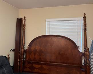 Original price $525 King poster bed