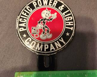 Reproduction License Plate Topper