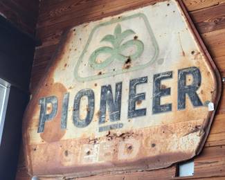 Pioneer feed sign
