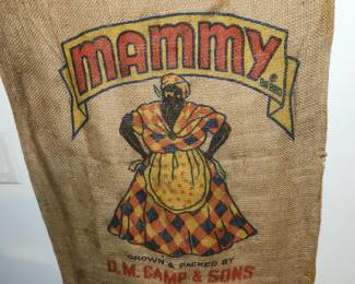 Black American Potato sack